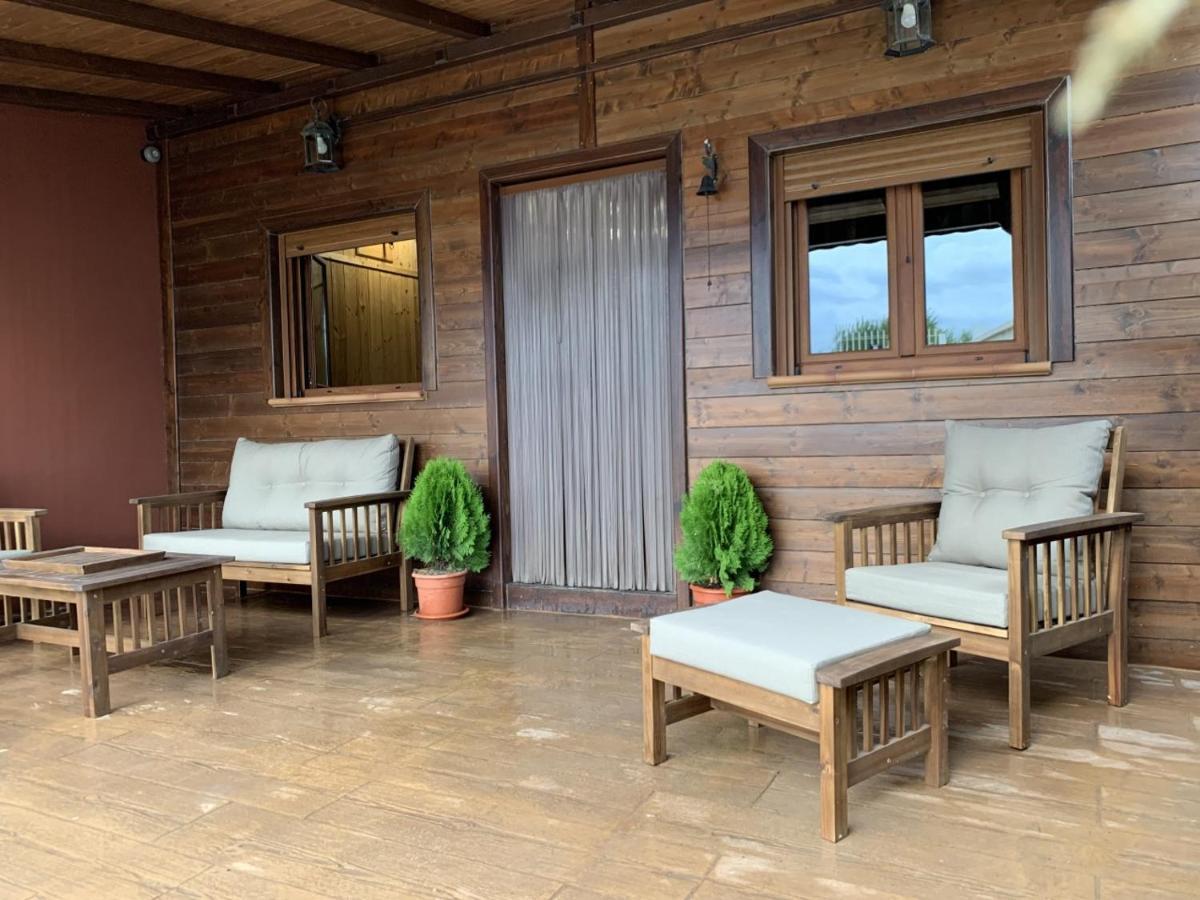 Casa Rural Alcala Cabana Del Herrero Alcala del Jucar Eksteriør billede
